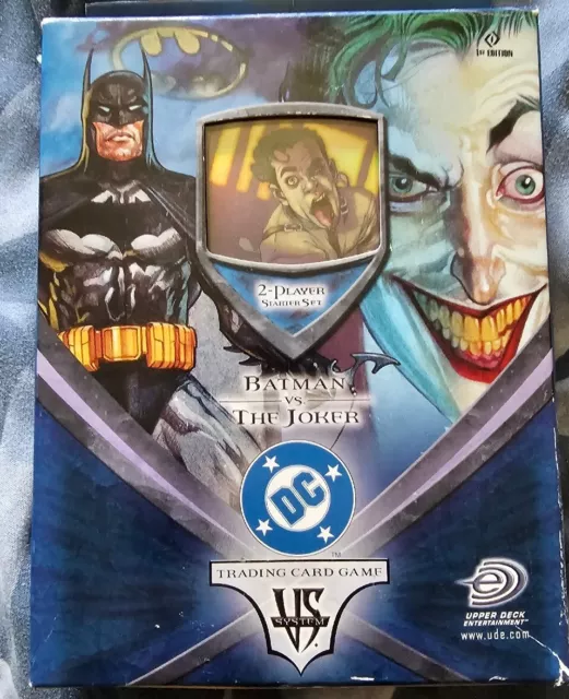 DC Comics VS System Batman vs The Joker Juego Inicial de 2 Jugadores 100% Completo.