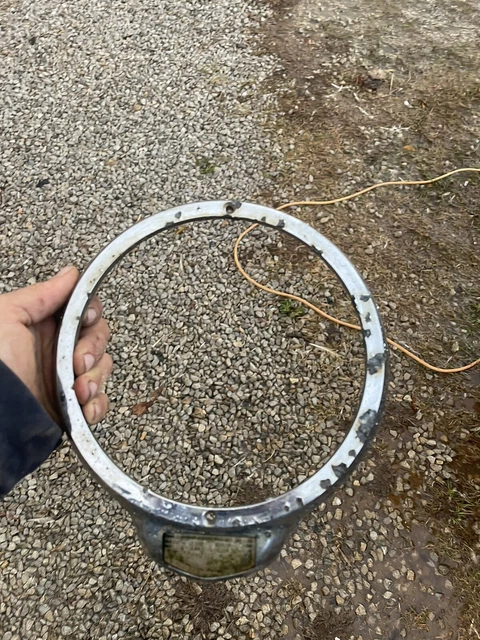 Chrome Headlight Rim Bezel Studebaker Truck