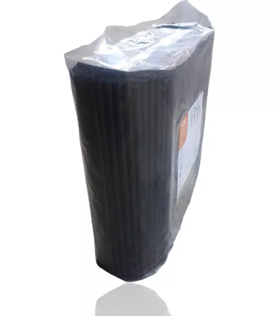 CANNUCCE PLASTICA NERO COKTAIL 21 Cm Bar Cannuccia Bio Compostabili Colore Pz It 3