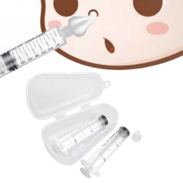 2p/Box Nasal Irrigator Professional Syringe Baby Nasal Irrigator Portable In_tu