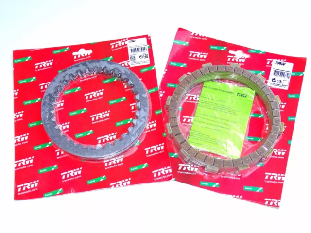 Für Honda CR 125 R - TRW Kupplung Lamellen Stahlscheiben clutch friction plates