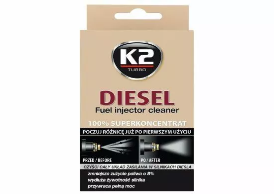 K2 ET3121 Facile a utiliser Nettoyant pour injection Diesel DIESEL 50ml