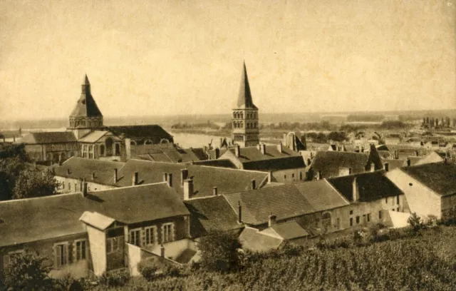 *24573 cpa La Charité sur Loire - vue générale