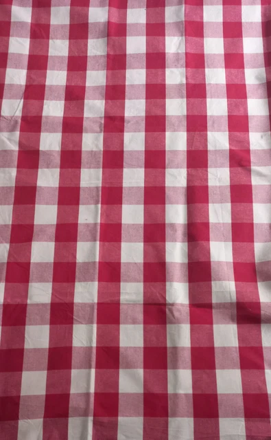 Tissu Provençal Rouge - 70 X 126 Cm - Coton - Motif Provence - Neuf