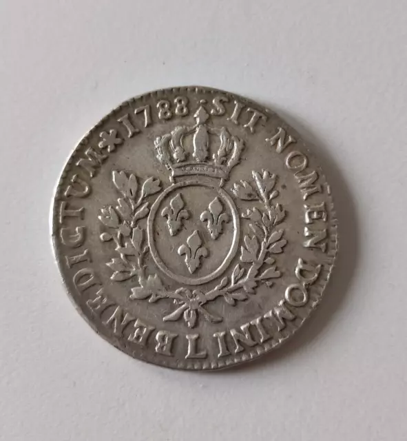 FRANCE - Ecu Louis XVI 1788 L (Bayonne)