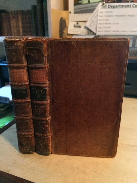 Plays, Written by John Vanbrugh. In Two Volumes (Complete) 1735 Good Theatre HB