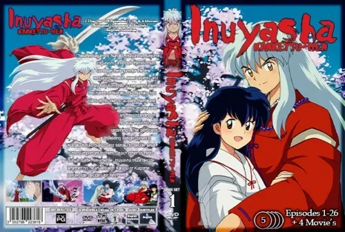DVD Anime InuYasha: Kanketsu-hen (The Final Act) + 4 Movie w