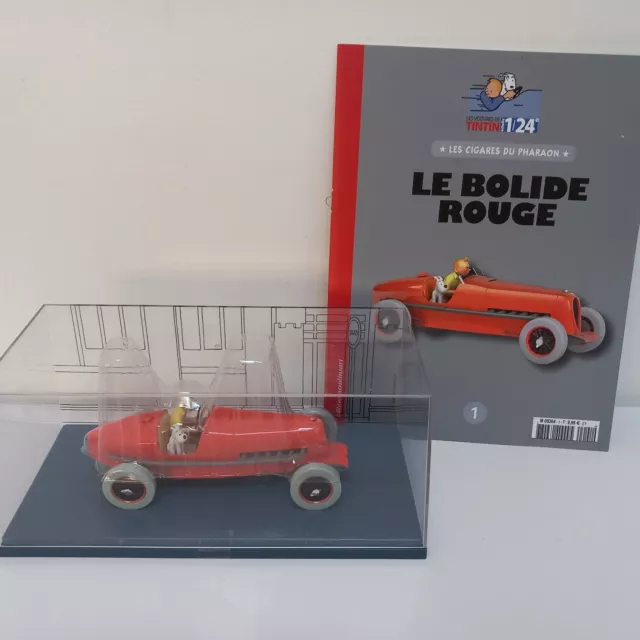 Tintin Hatchette 1/24 Car - Le Bolide Rouge - N° 1
