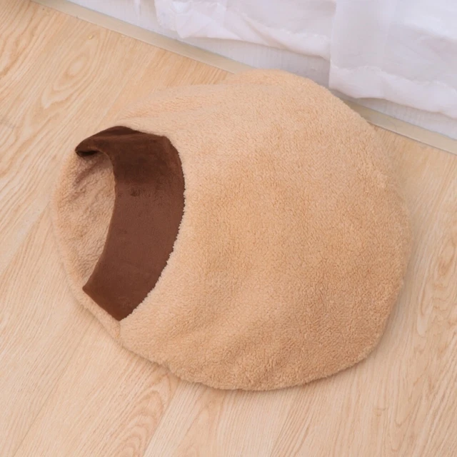 Cat Sleeping Bag Warm Puppy Cat Kitten Cave Nest Fall Winter Bed House