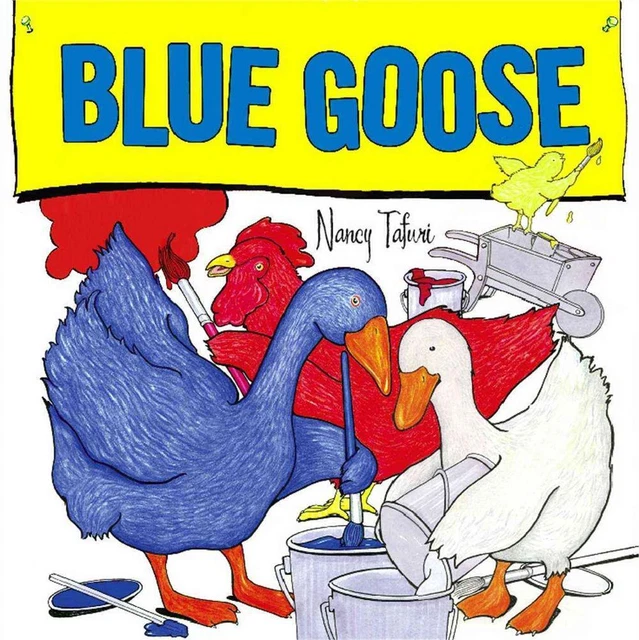 Blue Goose by Nancy Tafuri (English) Hardcover Book