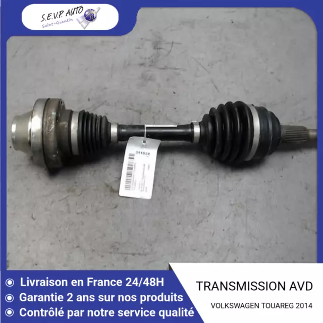 🇫🇷  Transmission Avant Droit Volkswagen Touareg 3.0 V6 Tdi ♻️