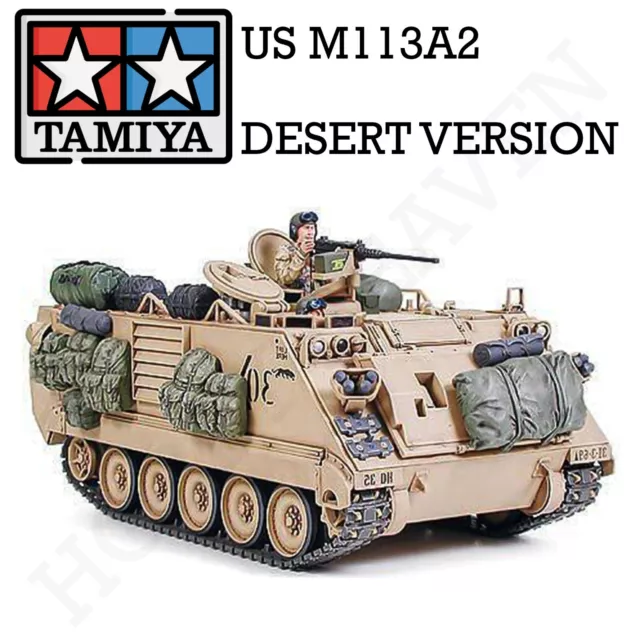 Tamiya 1/35 US M113A2 Desert Version Model Kit Fast Shipping 35265