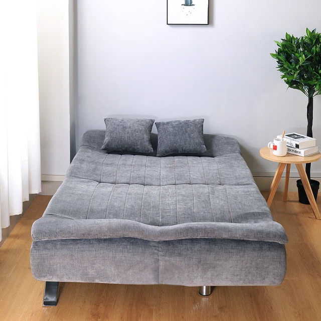 3 Seater Sofas Settee Corner Double Sleeper Sofa Bed Recliner Couch Grey Sofabed