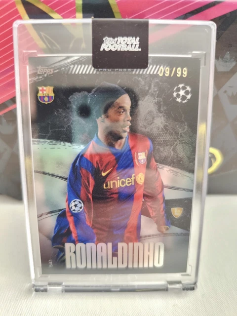 TOPPS TOTAL FOOTBALL 1/1 Ronaldinho EUR 700,00 - PicClick DE