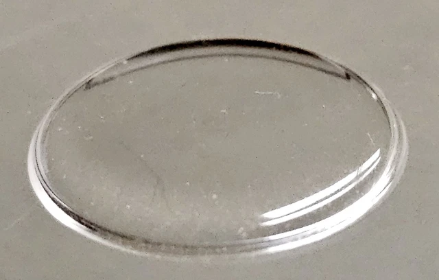 Verre De Montre Rond Plat Minéral - Diamètre 29mm - Neuf Sans étiquette