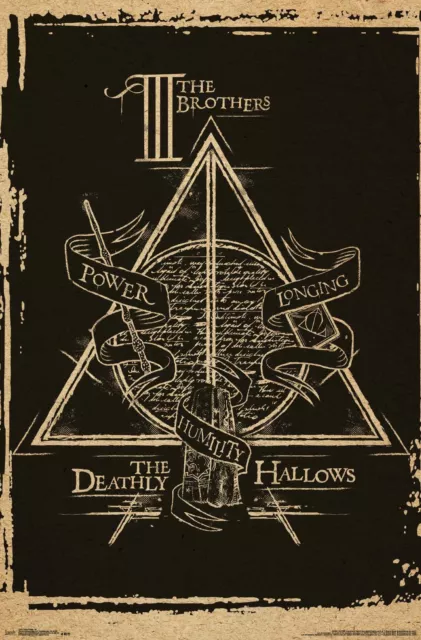 Wizarding World: Harry Potter - Deathly Hallows - III Brothers - Symbol Poster