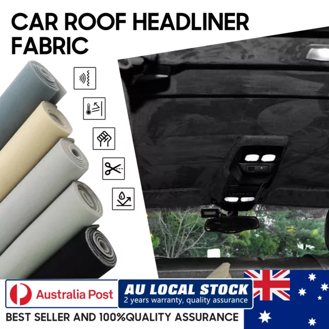 Premium Headliner Fabric   Material Foam Back Car Roof Lining Upholstery