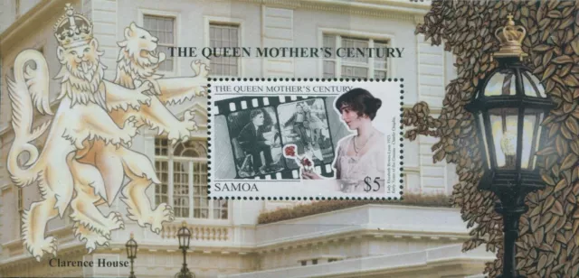 Samoa 1999 SG1053 Queen Mother Century MS MNH