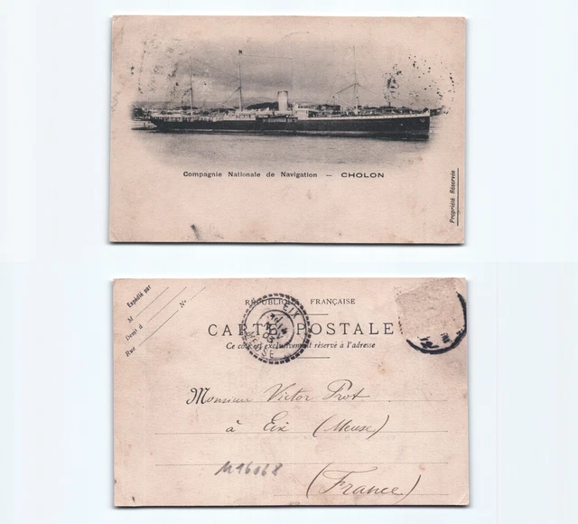 (n16068)   Cholon 1903   Ansichtskarte Indochina (französisch)