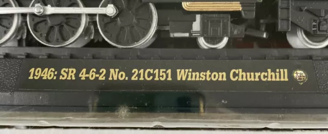 Amer Com British Steam Railways 21C151 Model Train 1946 Winston Churchill 3