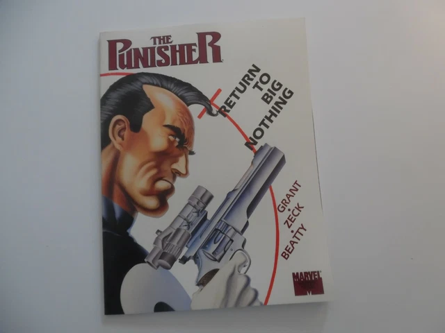 THE PUNISHER -- RETURN TO BIG NOTHING Marvel Graphic Novel VG