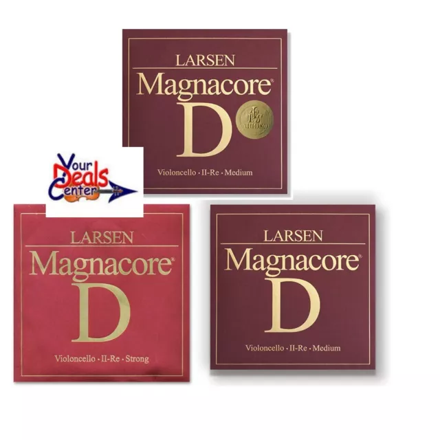 Larsen Magnacore Cello D Strings 4/4 Medium , Strong, Arioso