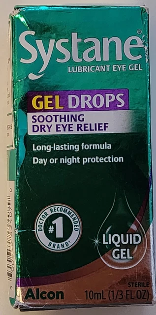 Gotas de gel Alcon Systane alivio calmante para ojos secos
