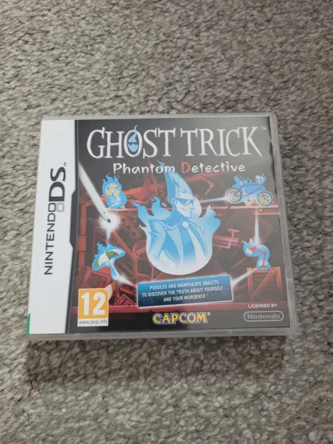 Ghost Trick: Phantom Detective Rare DS Game, Boxed with manual