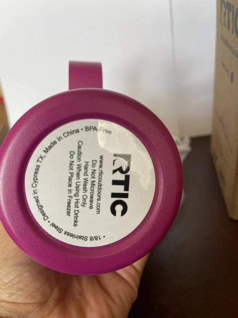 RTIC 16 Oz Stainless Steel Travel Coffee Cup Vacuum Insulated Tumblers/Mugs 4