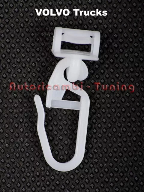 Set 100 Pieces Hooks Curtains Cabin Specific For All Truck Volvo