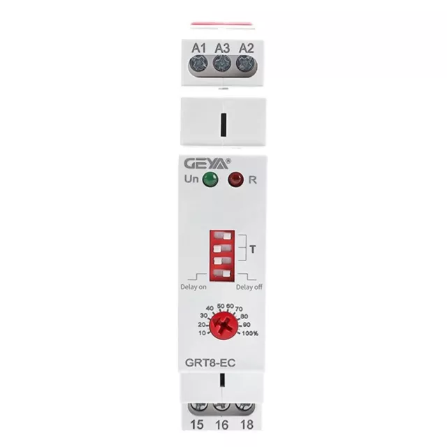 1 Stück GRT8-EC 10A Doppelfunktions-Zeitrelais AC230V Zeitrelais L7K31560