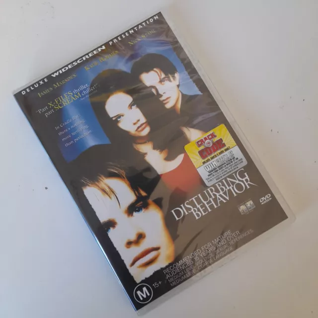 Disturbing Behaviour  (DVD, 1998) Katie Holmes NEW Region 4 James Marsden