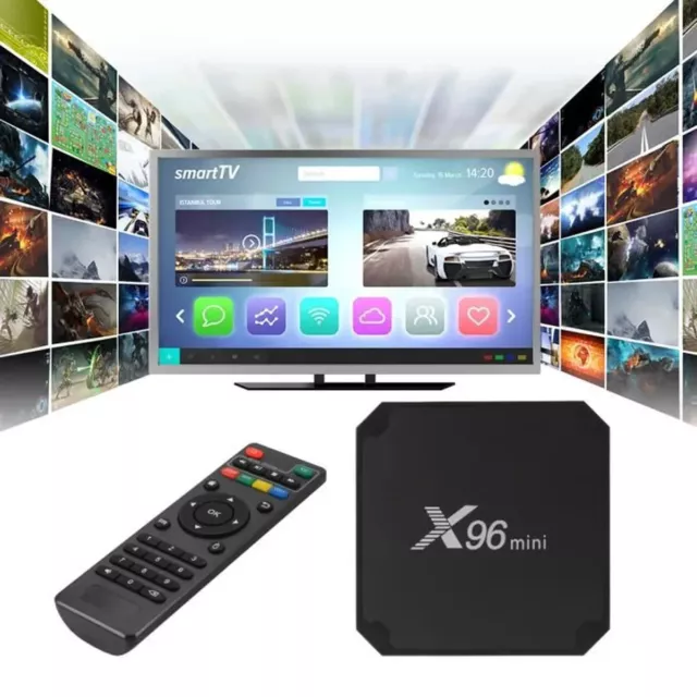 X96 Mini Android TV Box Amlogic S905W Quad Core 2 GO 16 GO 4K HD WiFi FR Neuf 3