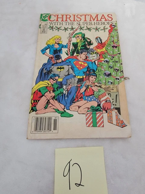DC comics Christmas with the Super-Heroes #1 1988 Fine 6.0