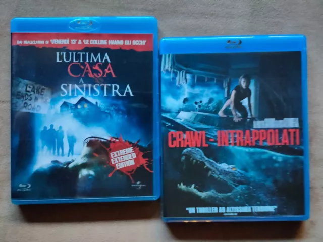 Lotto Blu-ray Disc - L'ultima Casa A Sinistra - Crawl Intrappolati