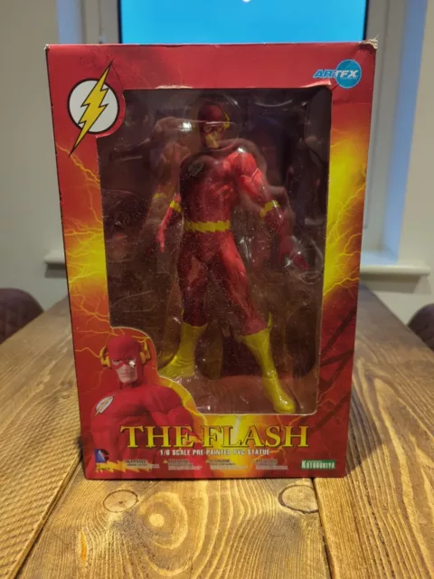 The Flash 1/6 Scale PVC Statue Kotobukiya ARTFX DC Comics