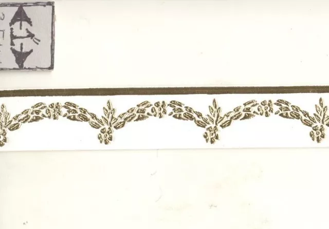 Faux Plaster Gilded Ceiling / Wall Molding 34911 World & Model Faux 1/12 scale