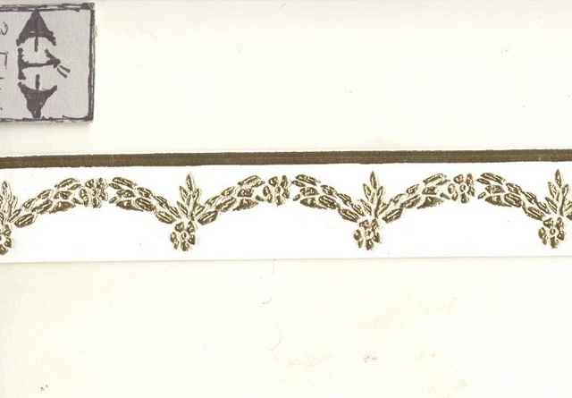Faux Plaster Gilded Ceiling / Wall Molding 34911 World & Model Faux 1/12 scale