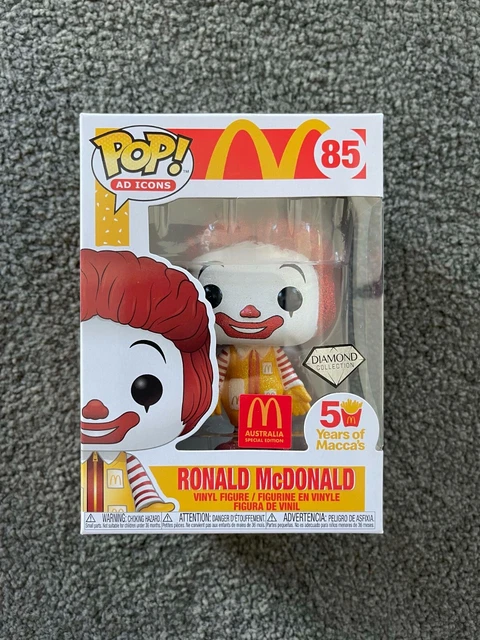 Funko Pop Ronald Mcdonald Diamond Collection Australia Exclusive