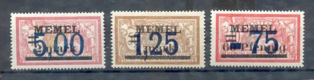 Memel 49/51 SATZ * MH (73136