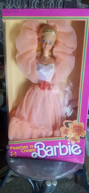 Vintage Peaches N" Cream Barbie #7926 1984 Mattel