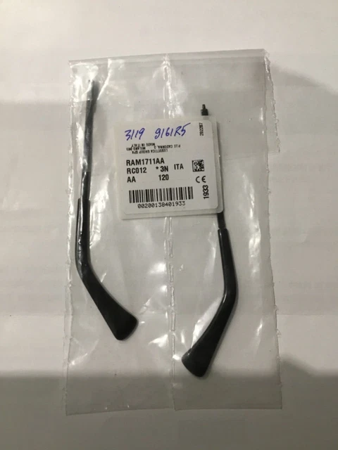ASTE RICAMBIO RAY BAN MOD. RB 3119 COL. 9161R5 L. 120 mm. 100% NEW ORIGINAL ARMS