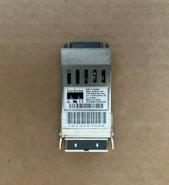 Cisco WS-G5484 1000Base-SX GBIC Gigabit Transceiver Module GLC-SX 30-0759-01