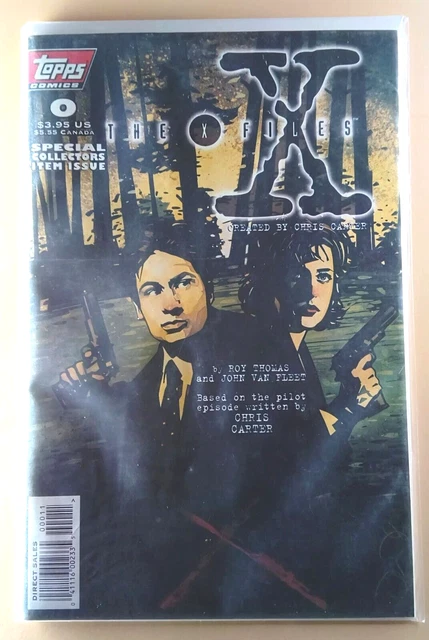 X FILES 0 ~ Topps Comics Pilot Episode ~ Chris Carter ^ John Van Fleet @ 1996