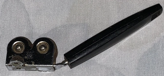 A4 Ekco Chromium Plated Pull Thru 8 Wheel Knife Sharpener Kitchen Gadget Utensil