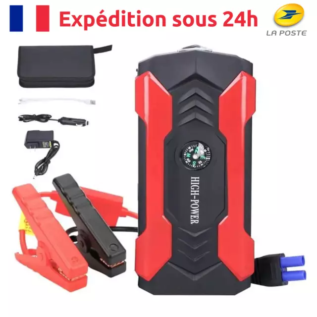 YABER Booster Batterie Voiture - 3000A 24800mAh Portable Jump