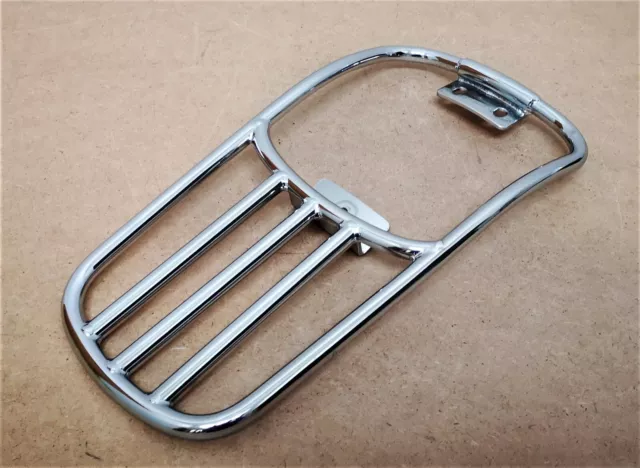 Harley Davidson Softail Deluxe FLSTN Chrom Gepäckträger Fender OEM Luggage Rack