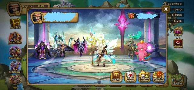 compte summoners war europe 3DL Geldnir / Jager / Rahul ( Violent / Will + 155 )
