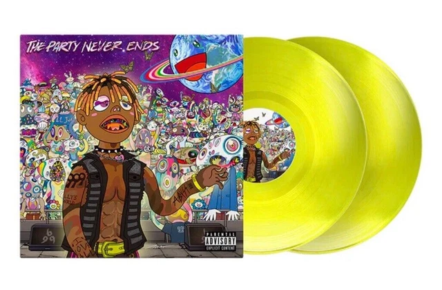 【シュリンク付き】Juice wrld THE PARTY NEVERレコード The Party Never Ends Standard Vinyl - Interscope Records