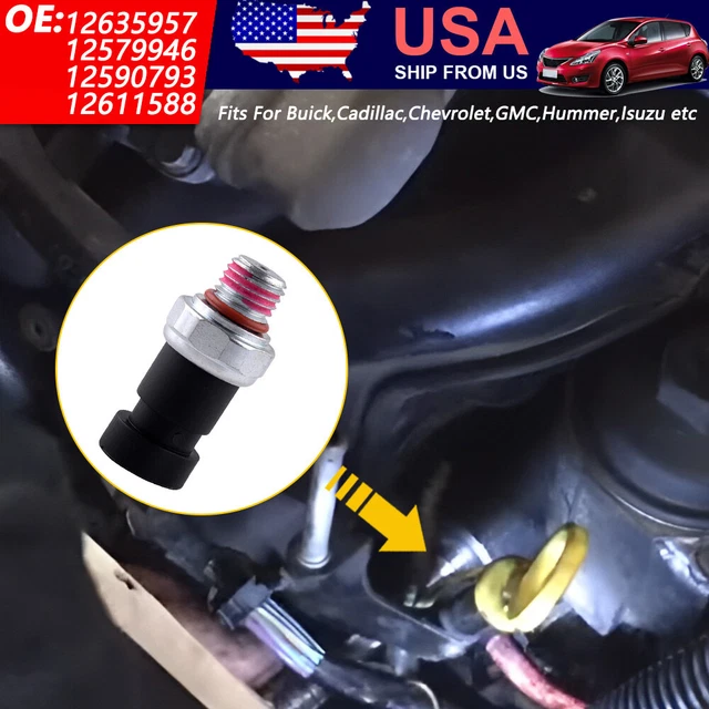 OIL PRESSURE SWITCH Sensor 12635957 For Buick Chevrolet Hummer GMC